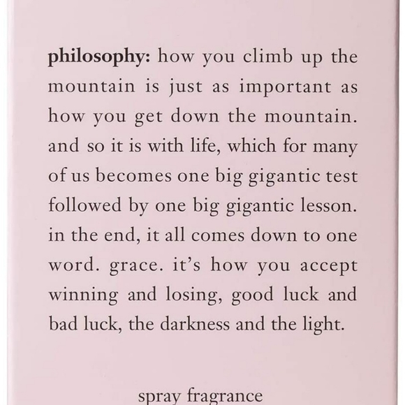 PHILOSOPHY 2oz Amazing Grace Spray - Picture 2 of 12